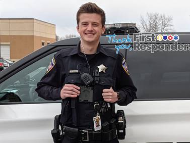 For Yorkville police officer Peyton Heiser, policing runs in his family