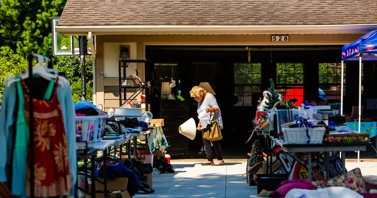 Photos: Bargains found at garage sales throughout Westmont Shaw Local