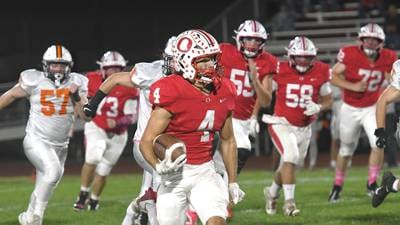 Photos: Oregon edges Winnebago 20-18 in Big Northern Conference action