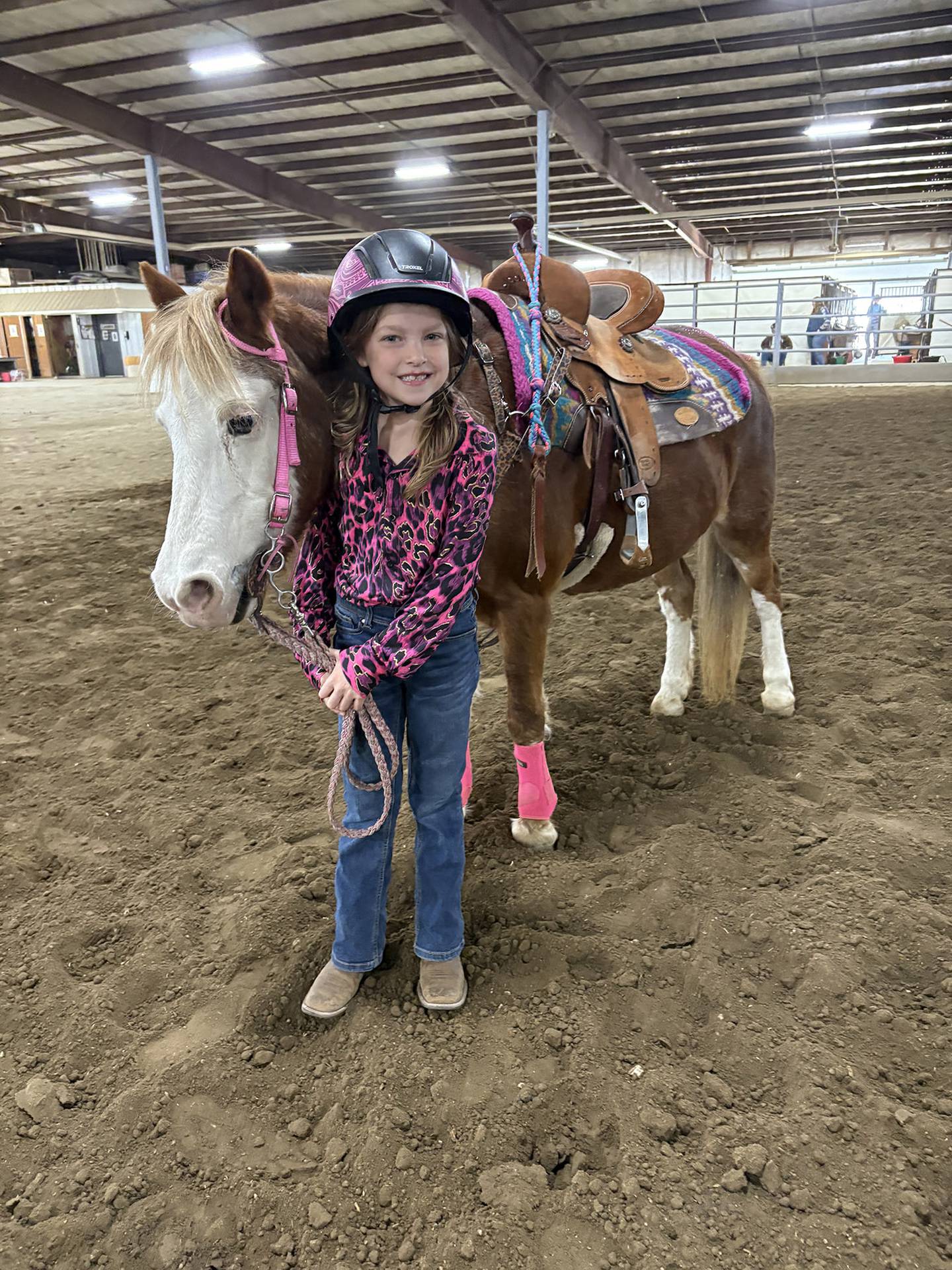 Hadley Vandermyde of Morrison has been selected as a member of the Performance Pony Company’s 2025 Pony Pro Team. She is pictured here with her pony Jubilee.