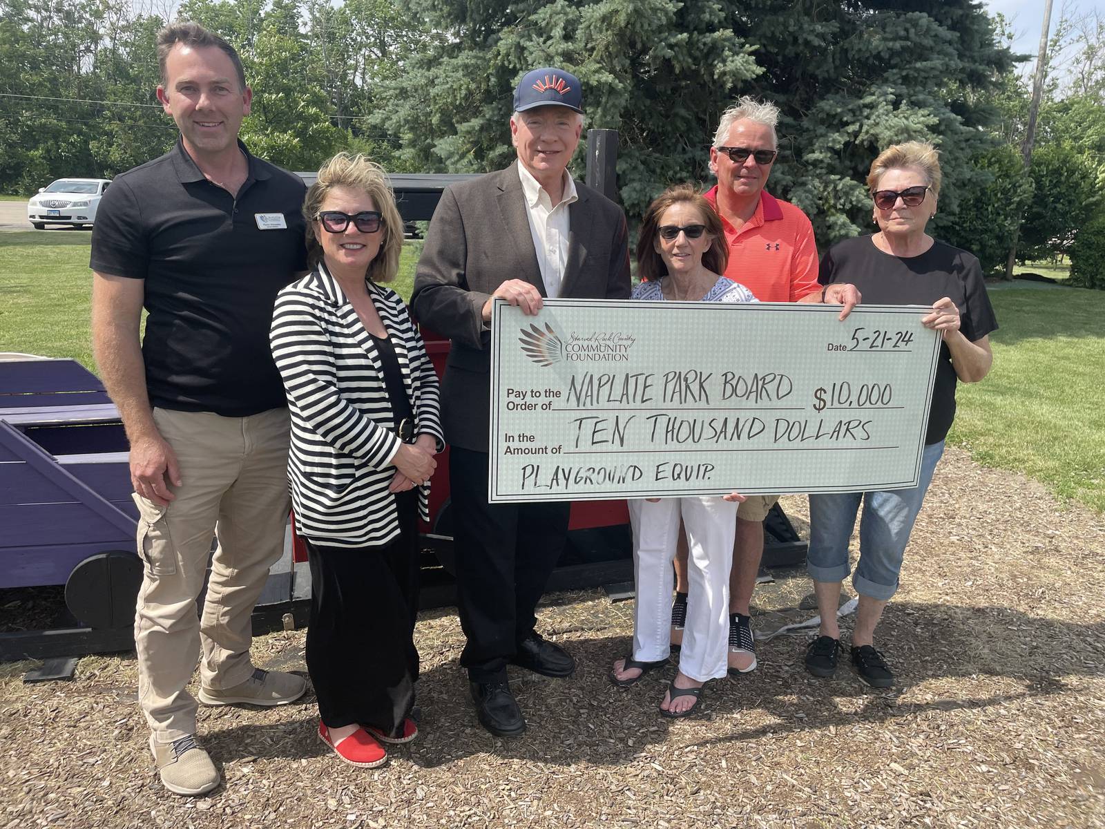 Naplate receives 10,000 SRCCF grant for playground equipment Shaw Local
