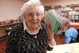‘Never thought I’d live this long’: Johnsburg woman celebrates 100th birthday