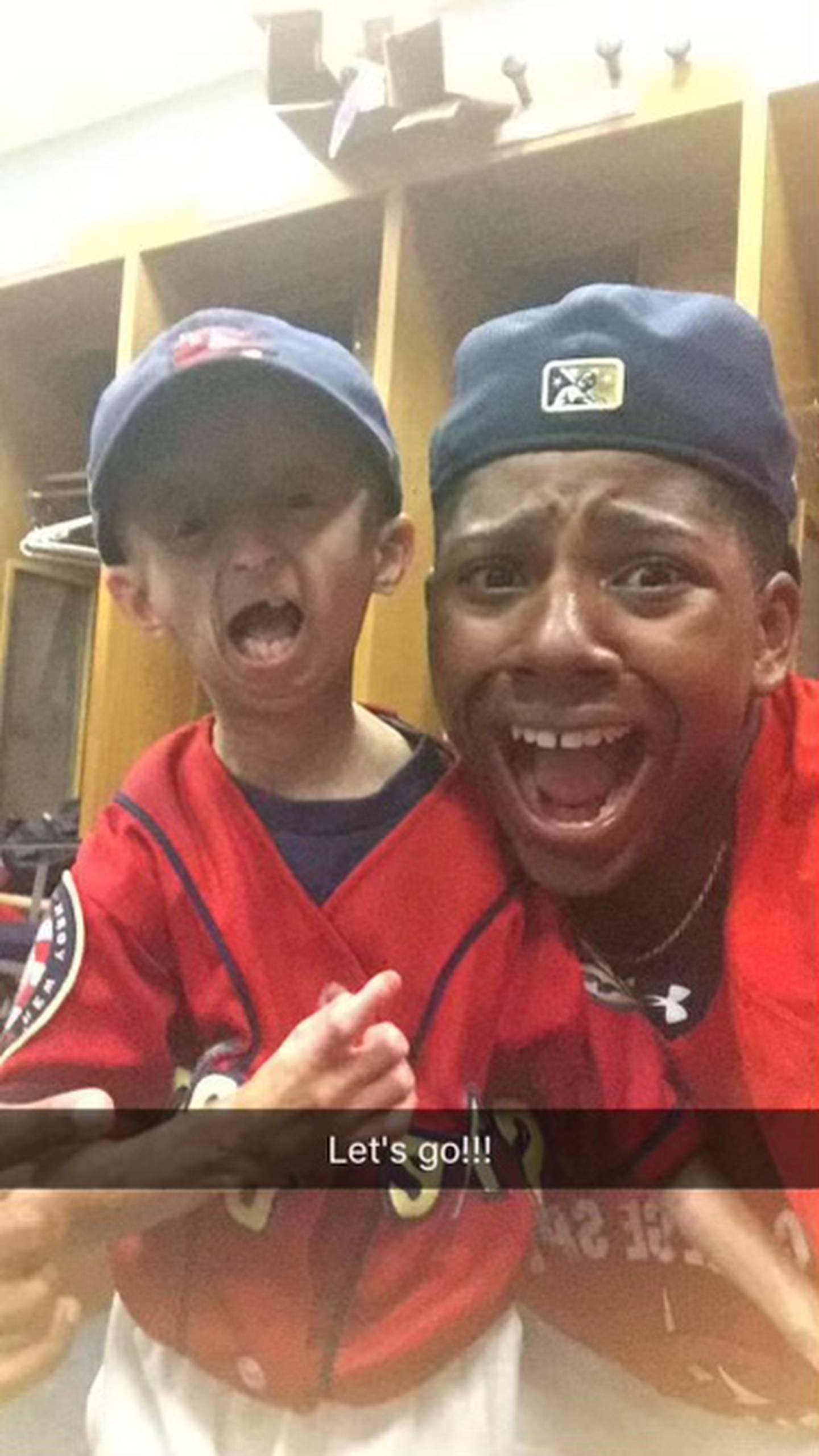 Picture of Anthony Ray and Josiah Viera. Picture courtesy of Ray.