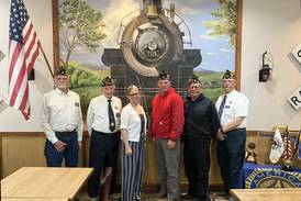 Gilkey speaks at Rochelle American Legion’s April meeting