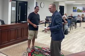 Bara sworn in as Utica village trustee