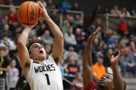 Photos: Dundee-Crown vs. Prairie Ridge FVC boys basketball