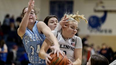 Photos: Newman vs Bureau Valley girls basketball