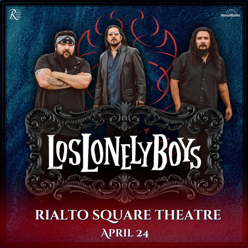 Los Lonely Boys will bring their unique “Texican” blues-infused rock to the Rialto Square Theatre on Friday, April 24.