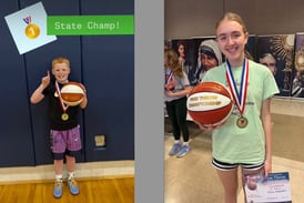 2 Yorkville students are free throw state champions at annual Knights of Columbus tournament