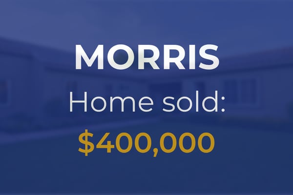 Single-family home in Morris sells for $400,000