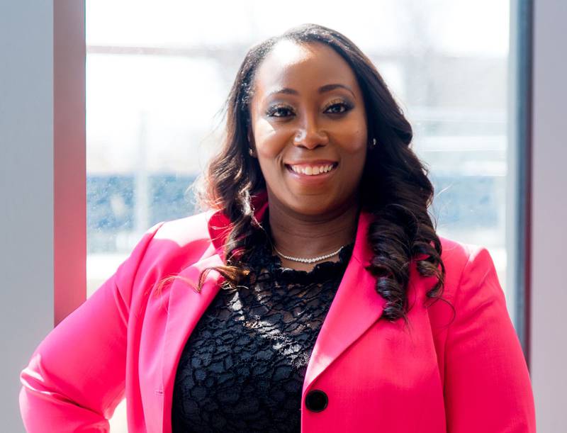 Qiana Turner is the owner of Madison Elyse Events in Plainfield, a wedding planning service.