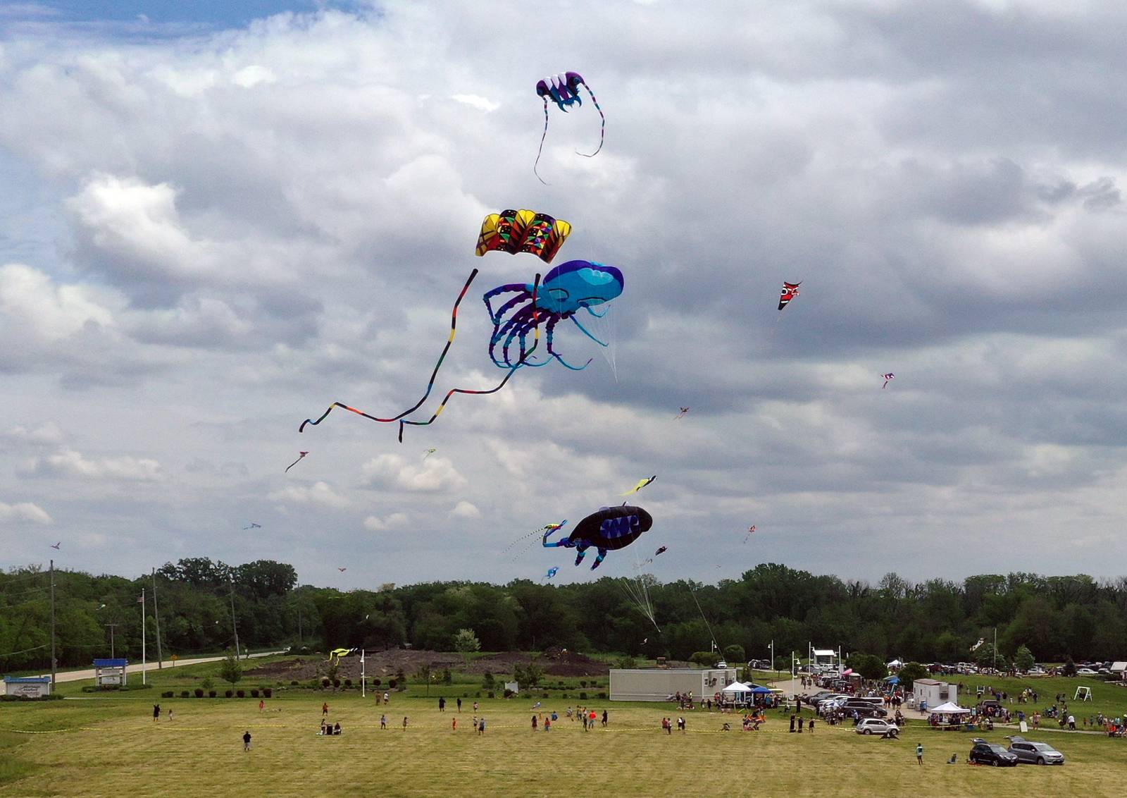 Inaugural Kites in Flight event takes over the skies above Heritage