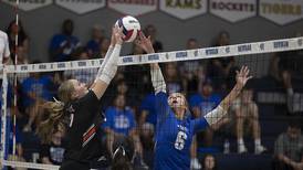 Photos: Newman volleyball hosts Kewanee