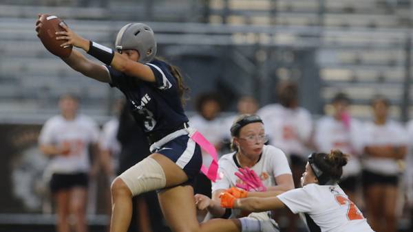 Photos: Cary-Grove vs. Harlem, HSA McHenry Sectional semifinals girls flag football