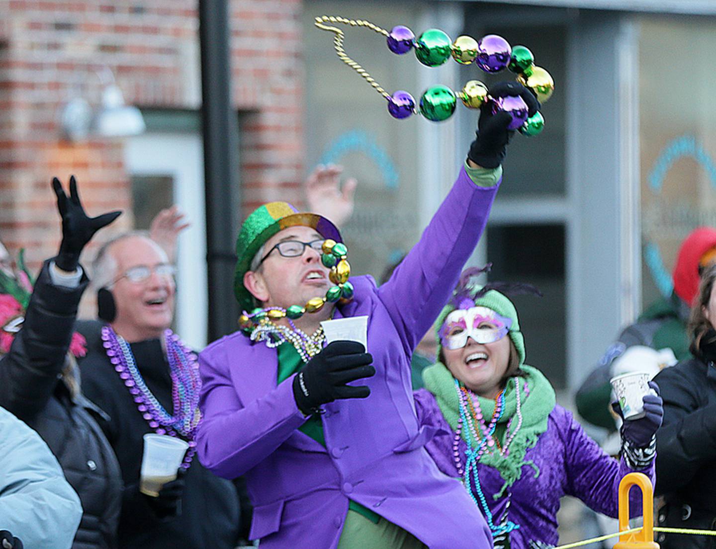 mardi gras parade utica il