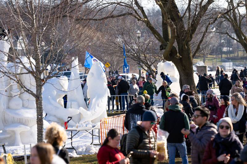 Winterfest in Lake Geneva is Jan. 29-Feb. 2, and will feature 15 massive snow sculptures on display.