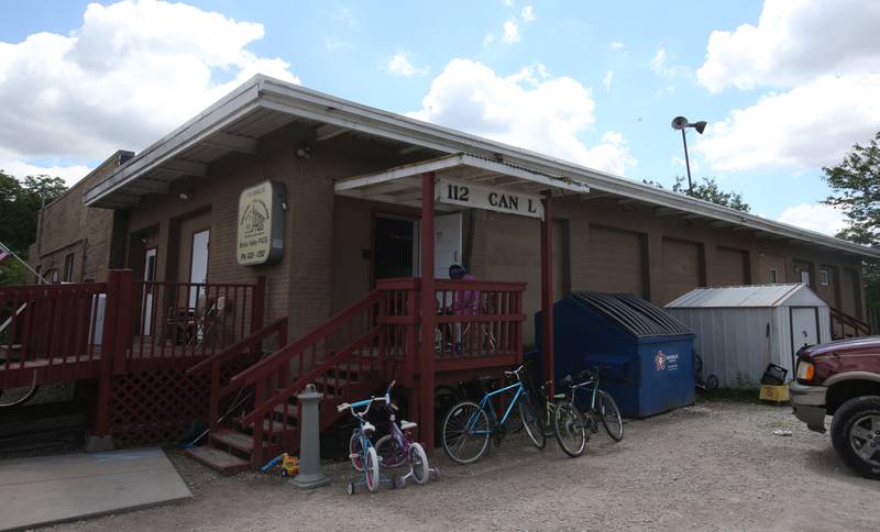An exterior view of the Public Action to Deliver Shelter on Tuesday, May 28, 2024, in Ottawa.