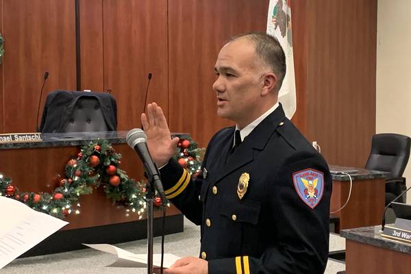 Salazar promoted to Kankakee deputy fire chief