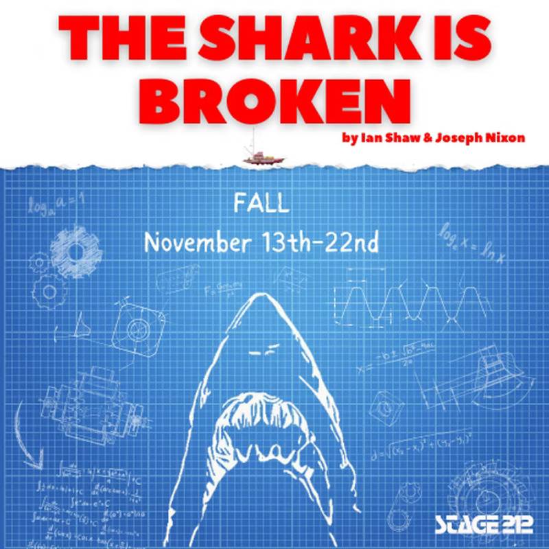 Stage 212 in La Salle will present "The Shark is Broken" on Fridays, Saturdays and Sundays Nov. 13-22, 2026.
