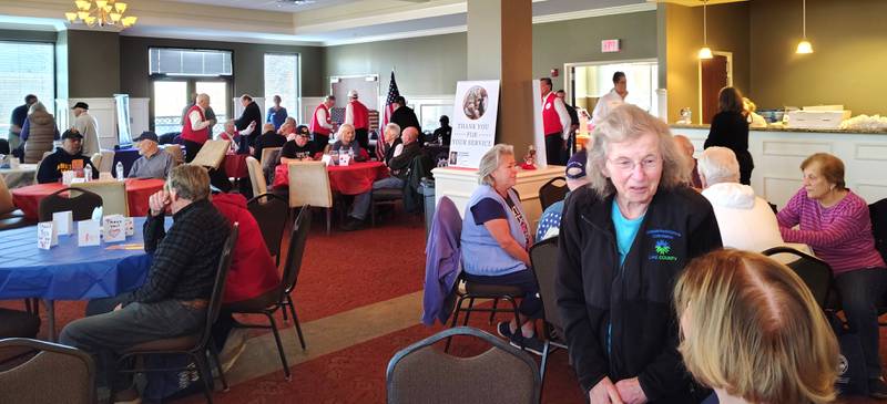 State Sen. Dan McConchie thanked all of the 35 to 40 veterans in attendance as well as their guests at the Veterans Appreciation Day and Luncheon on Nov. 2 in Lake Zurich.