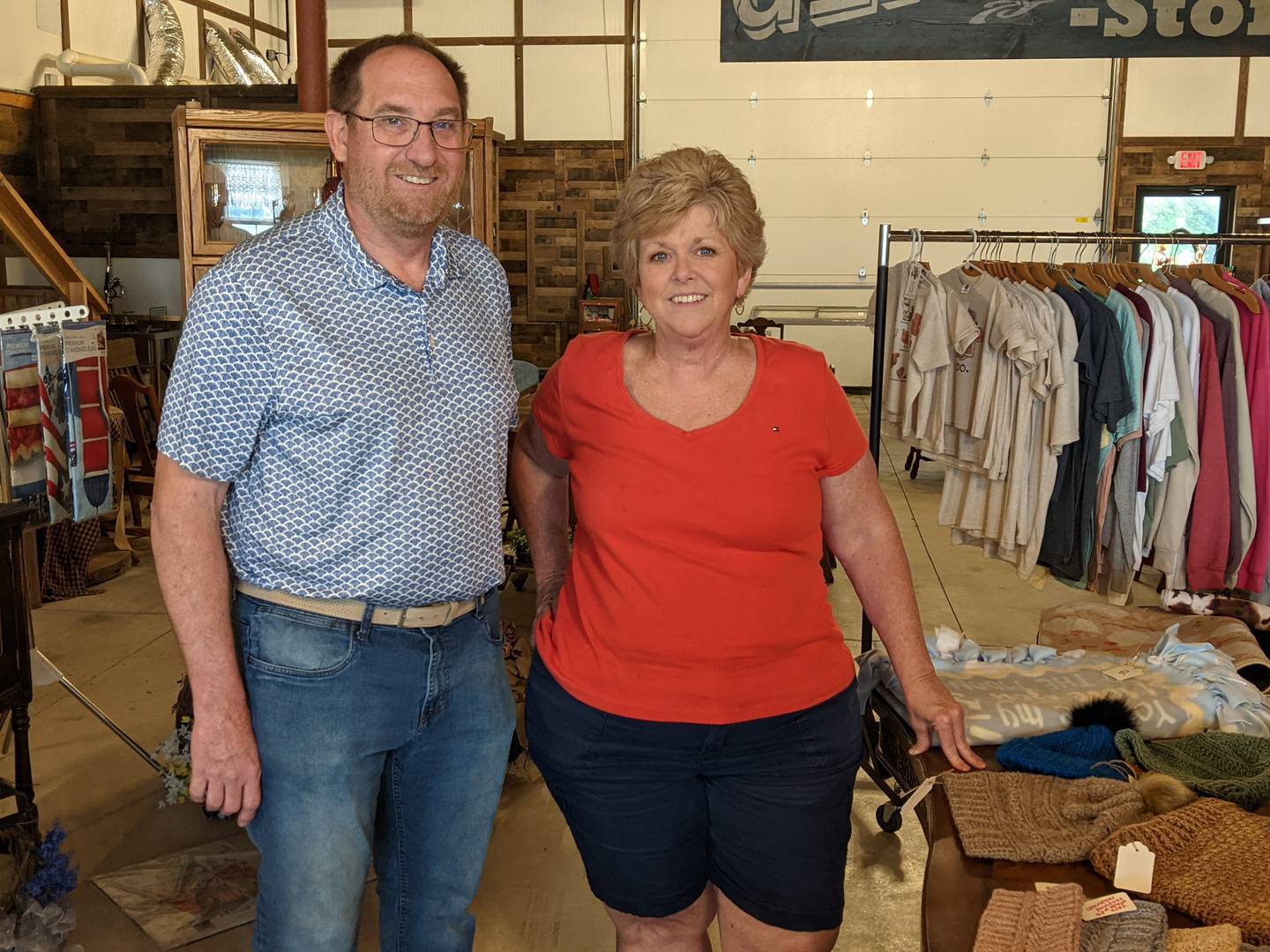 Joe Roberts and his wife, Jennifer, own Roberts Family Farm in Sandwich. The farm also has a retail store that sells a variety of products.