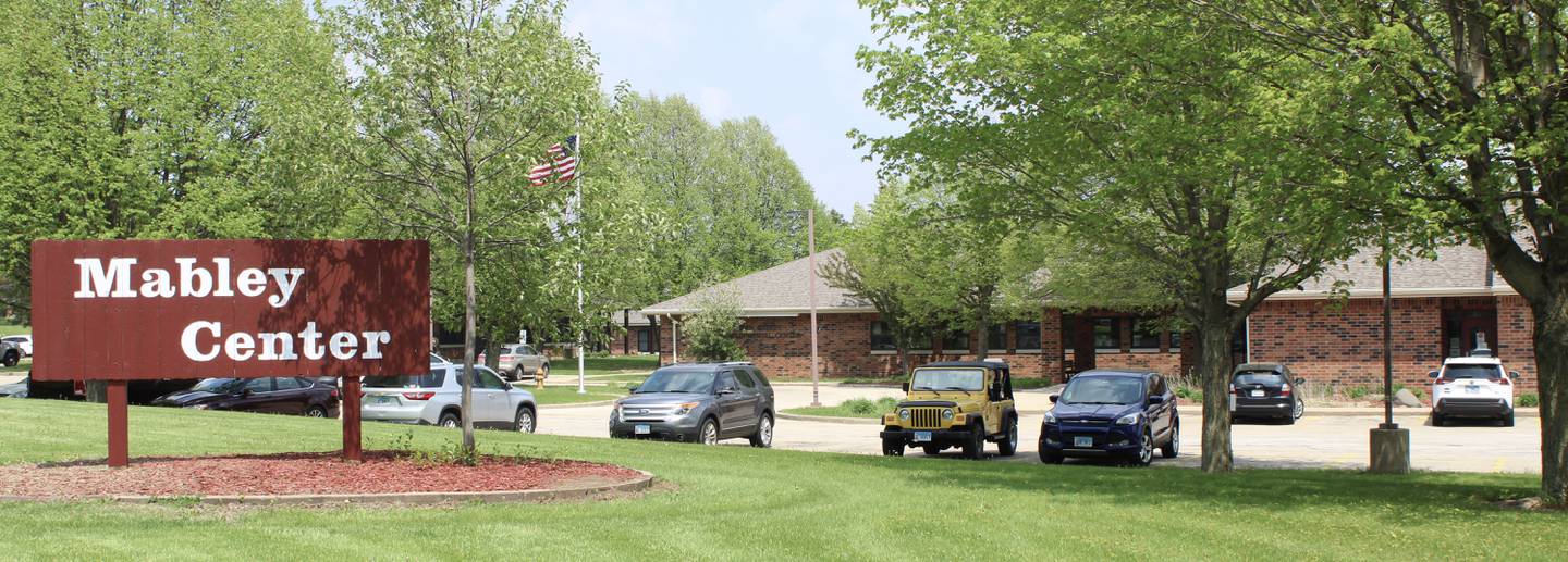 Mabley Development Center at 1120 Washington Ave. in Dixon, shown in a photo from Thursday, will receive a $950,000 grant to replace sprinkler piping at seven residential homes and the Pearson Administration Building.