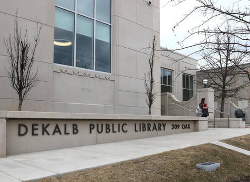 DeKalb, Illinois public library building