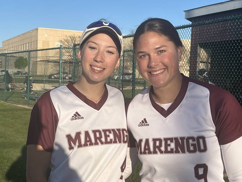 Jozsa Christiansen (left) and Giana Iovinelli, Marengo