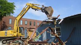 Kendall County razes building for downtown Yorkville campus expansion