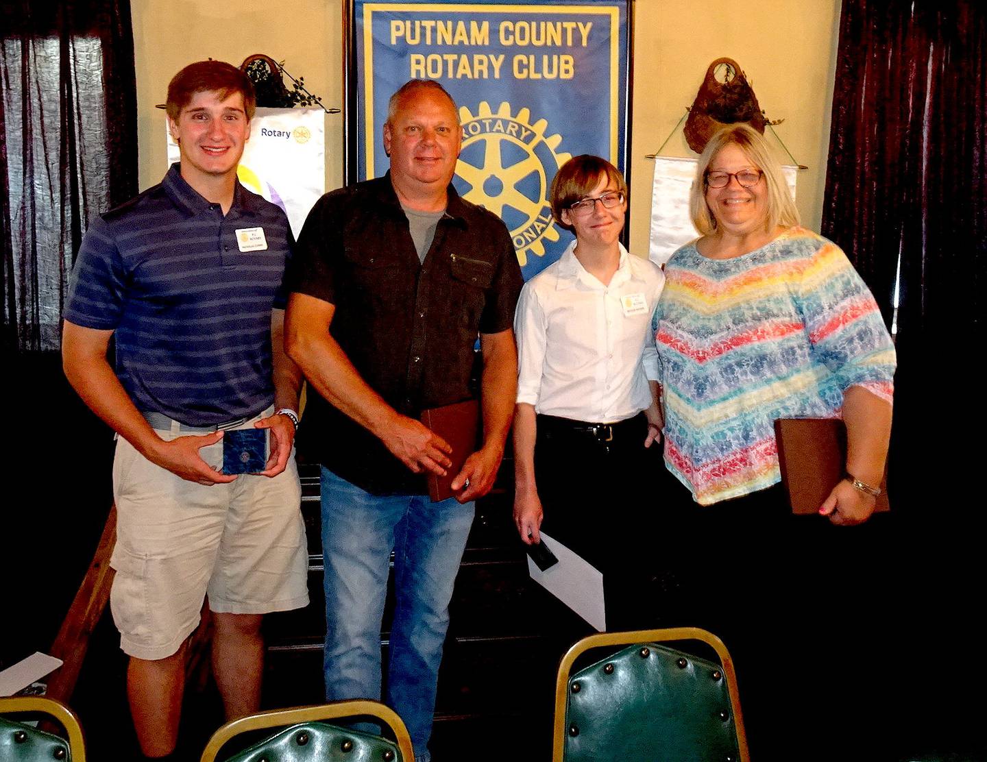 Several members of the community were also recognized for their “Service Above Self” in recognition of Rotary’s motto. Those include Anton Dzierzynski, Bryson Brown, Nicholas Currie and Helen Lenkaitis.