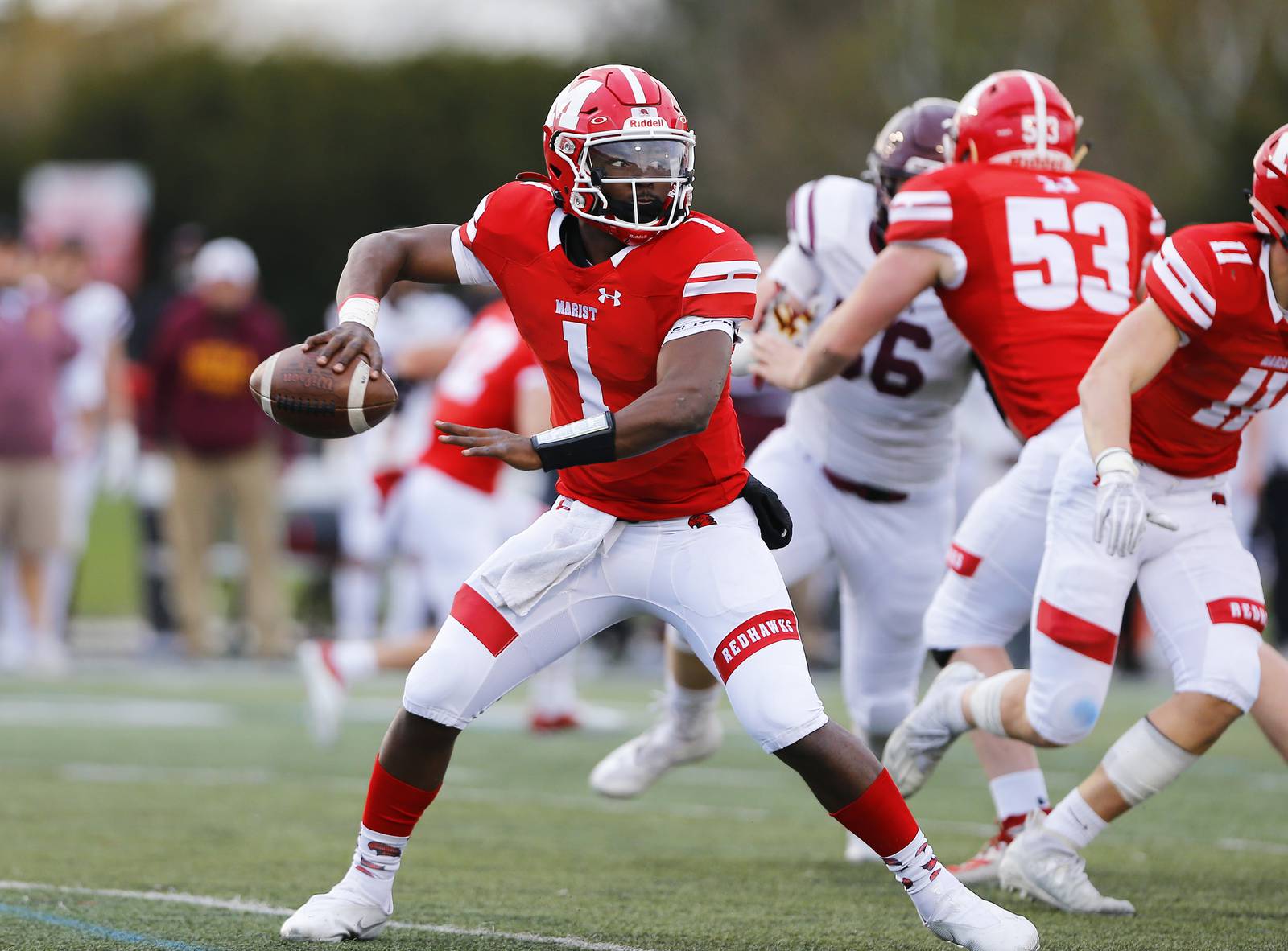 Photos Loyola vs Marist football Shaw Local