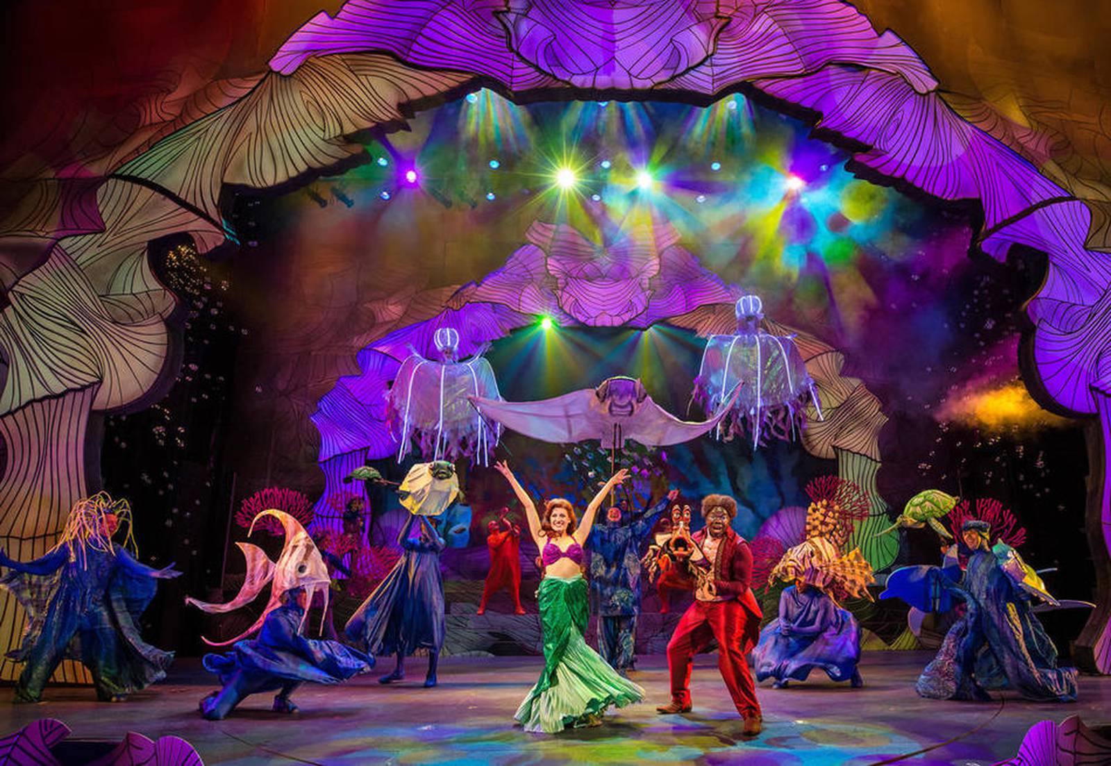 Paramount Theatre presents rousing version of 'The Little Mermaid