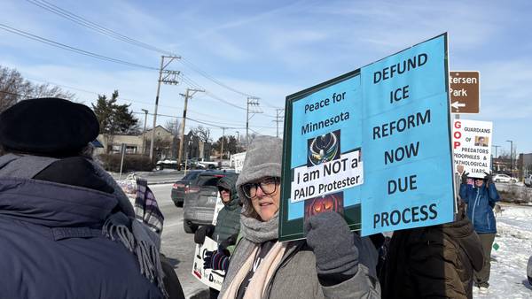 Photos: ICE Out Now protest in McHenry