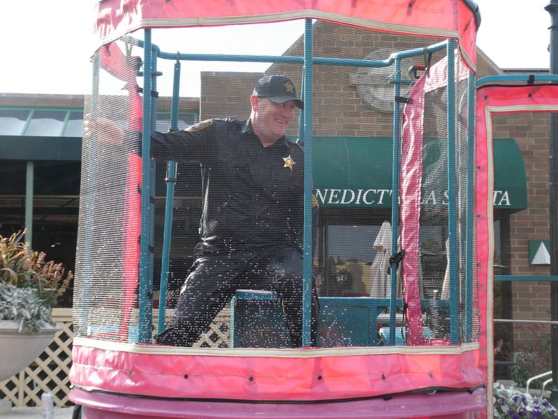 Crystal Lake's National Night Out event on Thursday, August 4, 2022, included food trucks, live music, first responder vehicles, and a dunk tank. The event is a great way to foster positive public outreach, said Illinois State Police Sgt. Aldo Schumann.