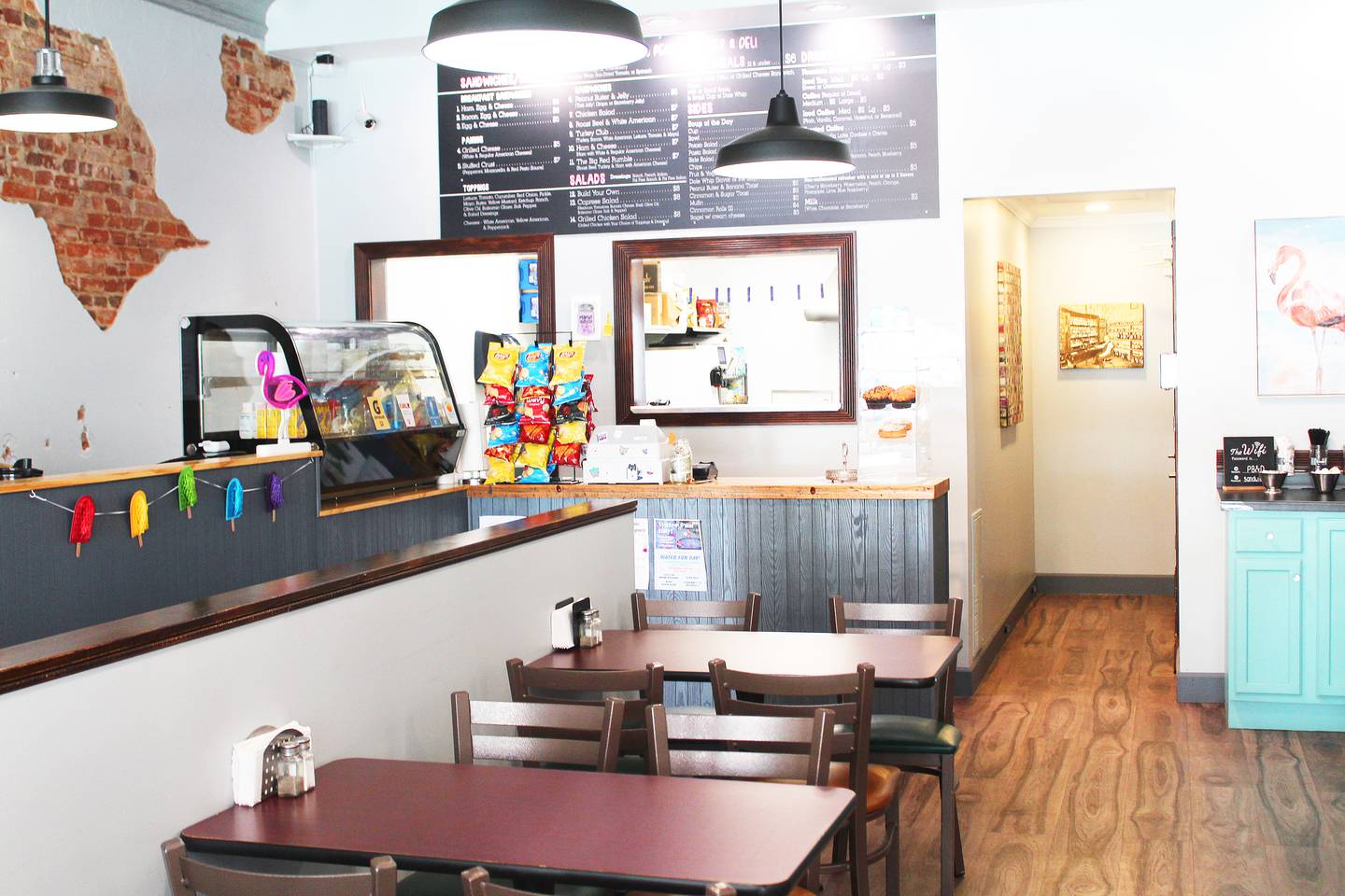 Peanut Butter and Deli serves sandwiches, salads and desserts in ts downtown Morrison restaurant.