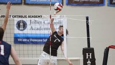 Boys volleyball: Joliet Catholic cruises to victory over St. Viator on senior night