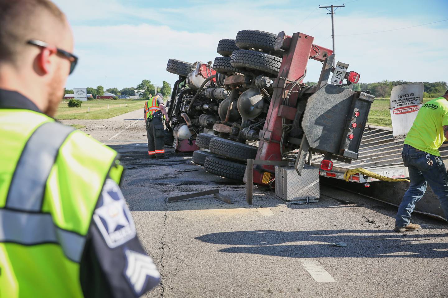 Two drivers injured in Hebron rollover crash Thursday Shaw Local
