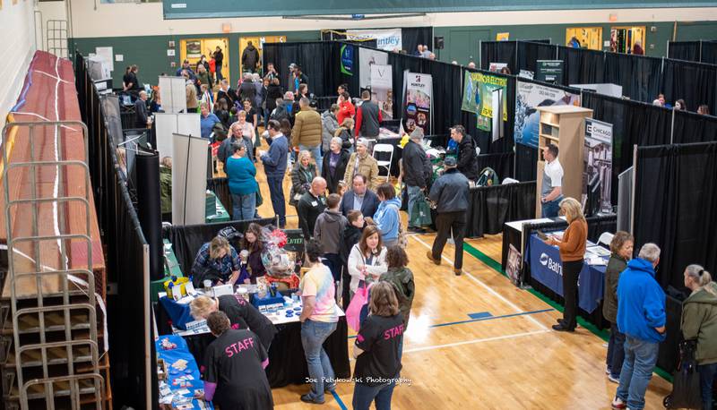 The Huntley Chamber Community EXPO, shown in 2023, takes place again Saturday, April 20, 2024.