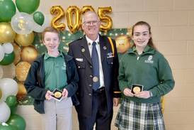 St. Charles American Legion awards 8th graders for community service