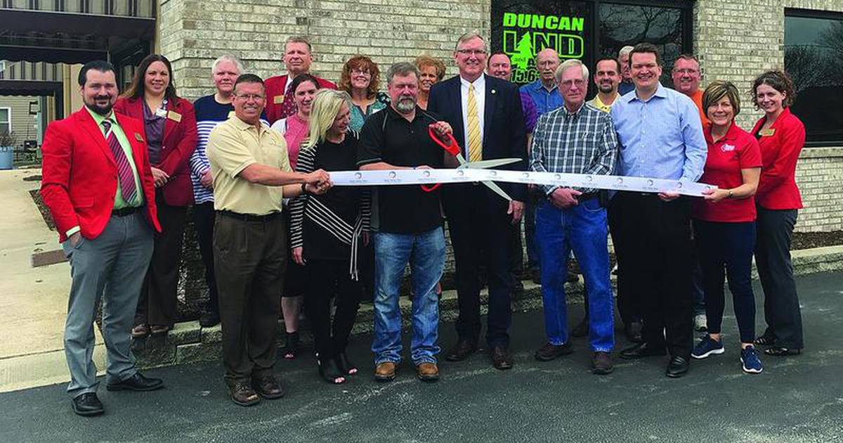 Duncan Land and Auction ribbon cutting ceremony Shaw Local