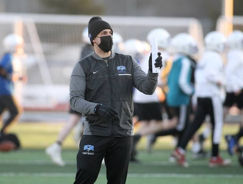 Photos St. Charles North football practice Shaw Local