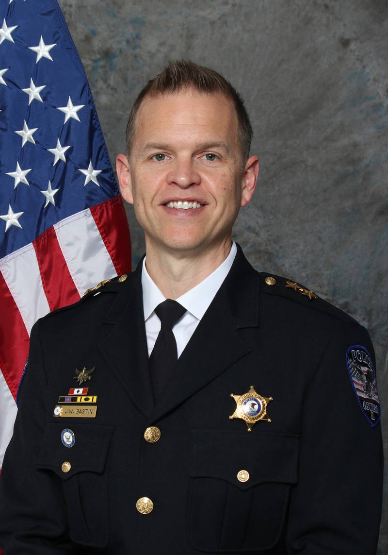 Oswego interim Police Chief Jason Bastin has been tabbed as the village’s next police chief.