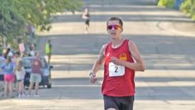 Dixon’s Aaron Conderman and Dean Geiger finish 1-2 at the 25th annual Reagan Run