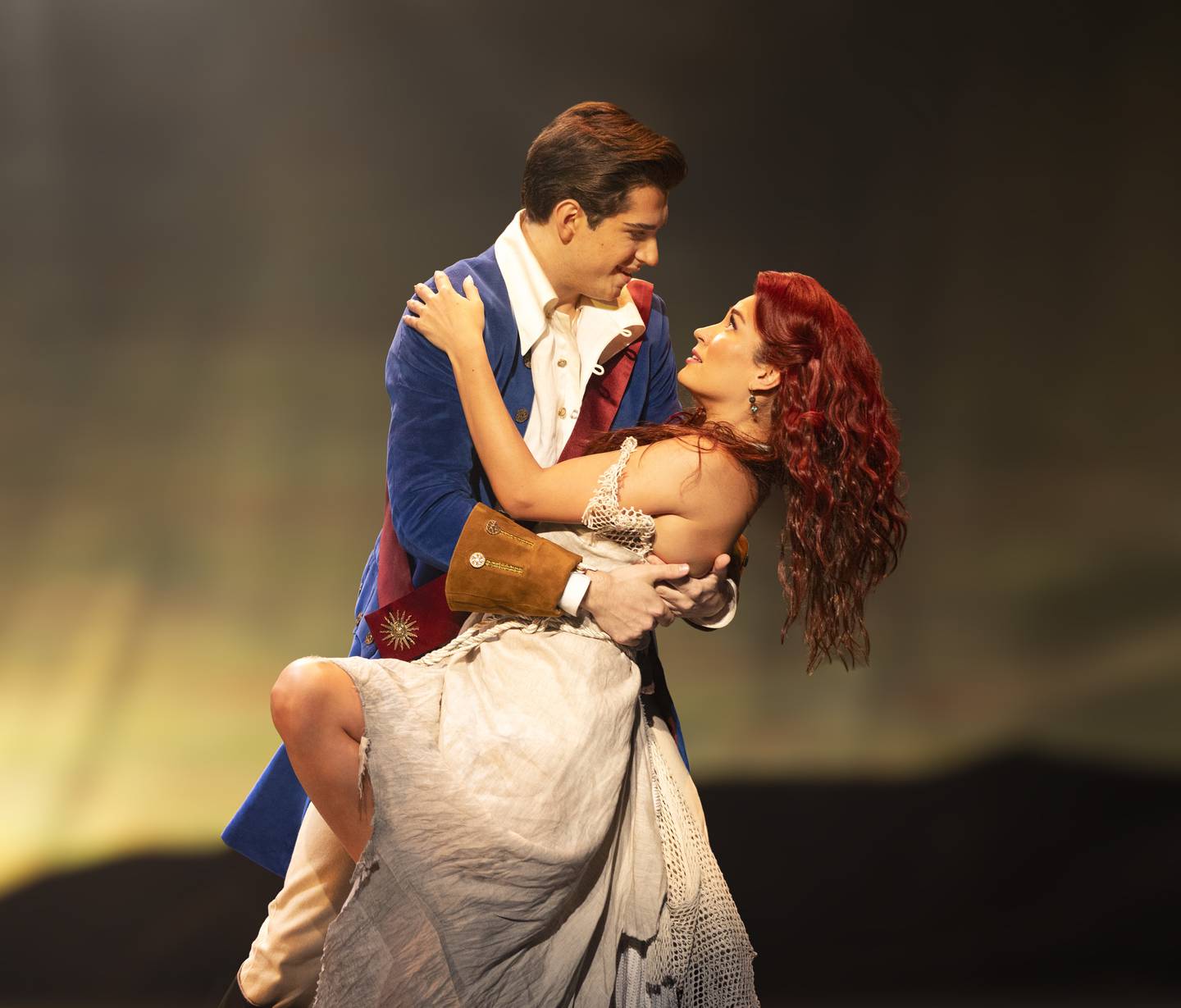 "Disney's The Little Mermaid" Drury Lane Theatre in Oakbrook Terrace through Jan. 12, 2025; LIttle Mermaid and Price Eric
