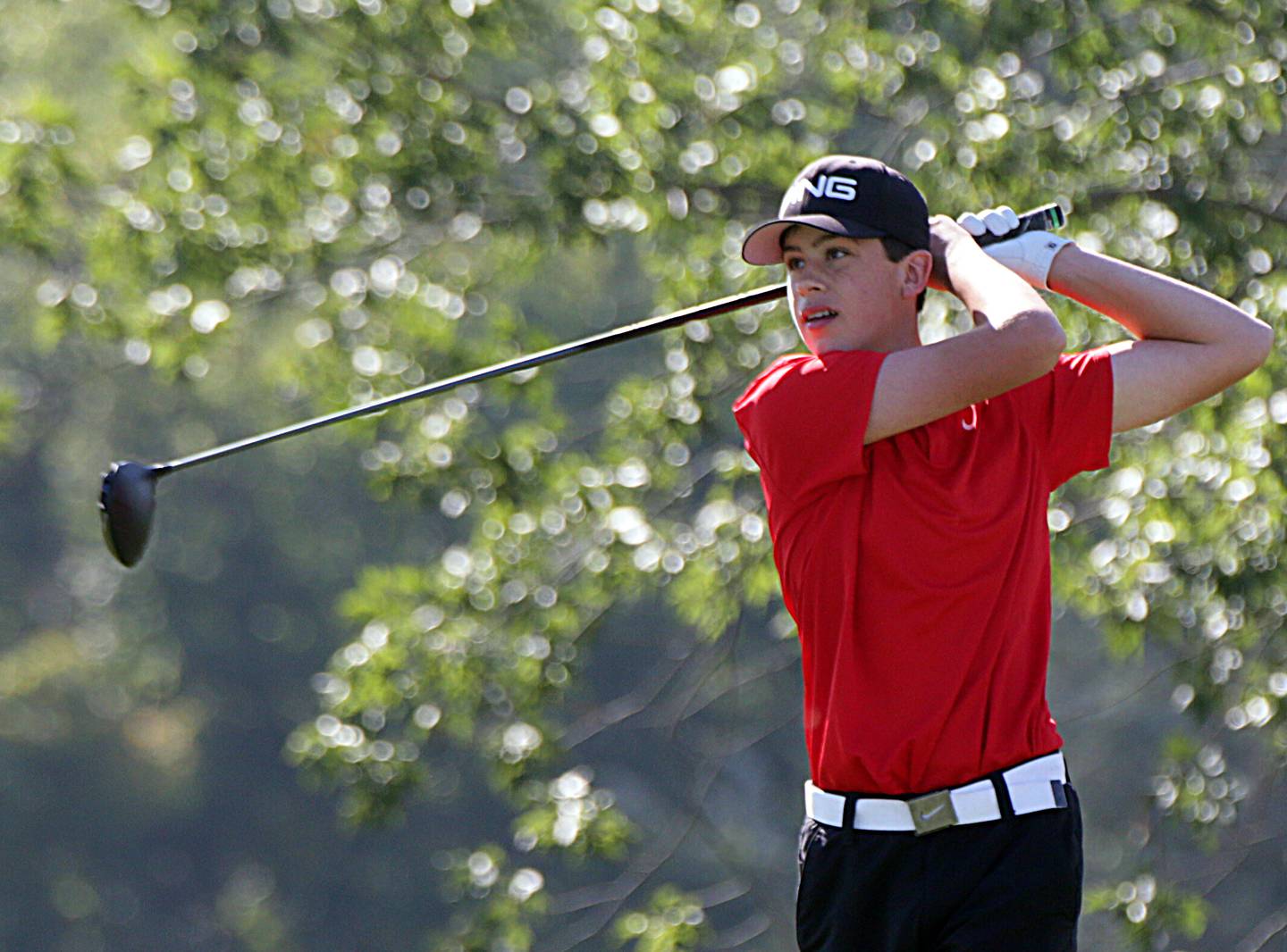 Ottawa junior Jonathan Cooper finished second at the Class 2A regional meet at Deer Park Golf Club in Oglesby on Wednesday, Sept. 29, 2021.