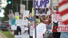 ‘Good trouble’ protest again draws hundreds in traditionally red McHenry County