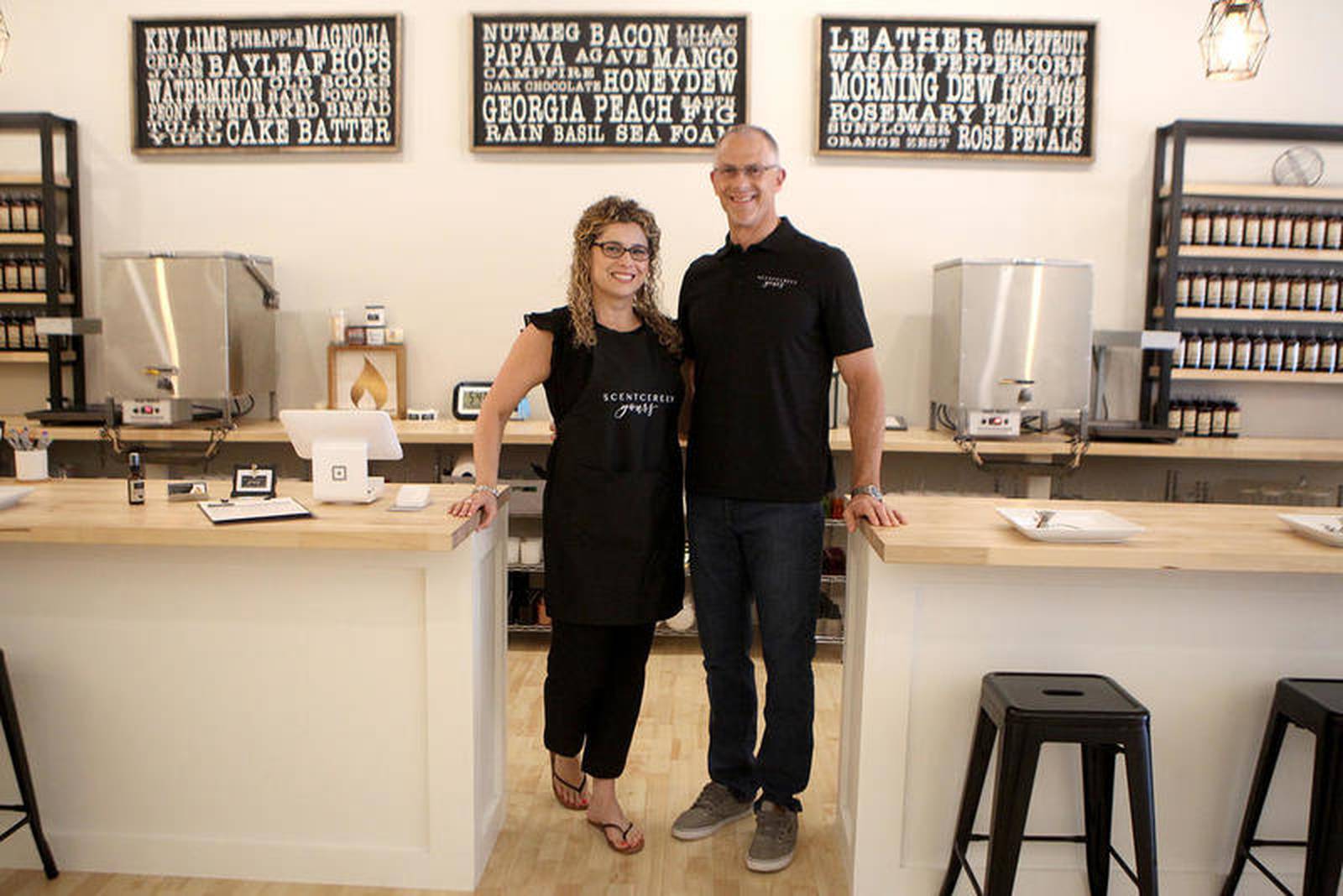 Scentcerely Yours creates personalized scented candles in Geneva Shaw