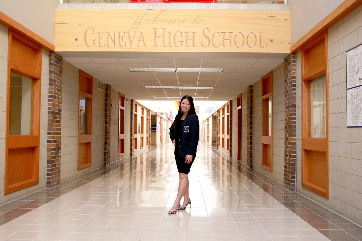 Geneva High School senior Minzie Choi is the first Geneva D304 student elected to Illinois DECA (Distributive Education Clubs of America). DECA prepares emerging leaders and entrepreneurs for careers in marketing, finance, hospitality and management in high schools and colleges around the globe.