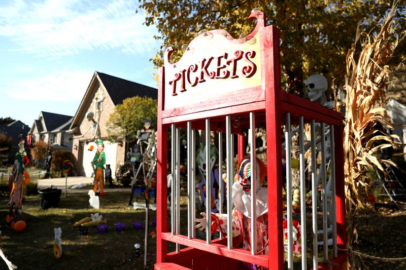 The Licht Family are in their sixth year of competing in the St. Charles Park District Halloween decorating competition at their home, which is located in the Thornwood subdivision in South Elgin.