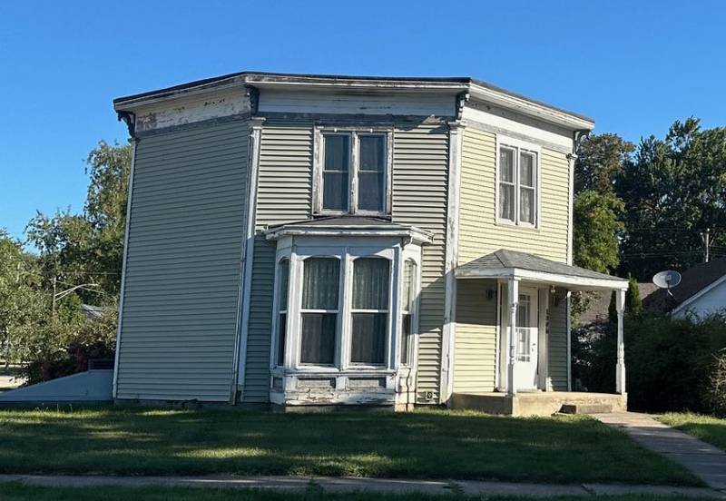 A view of the Octagon House in the 1200 block of Washington Street in Mendota. The home was built in 1853 by Warren Clark and is the oldest home in Mendota.